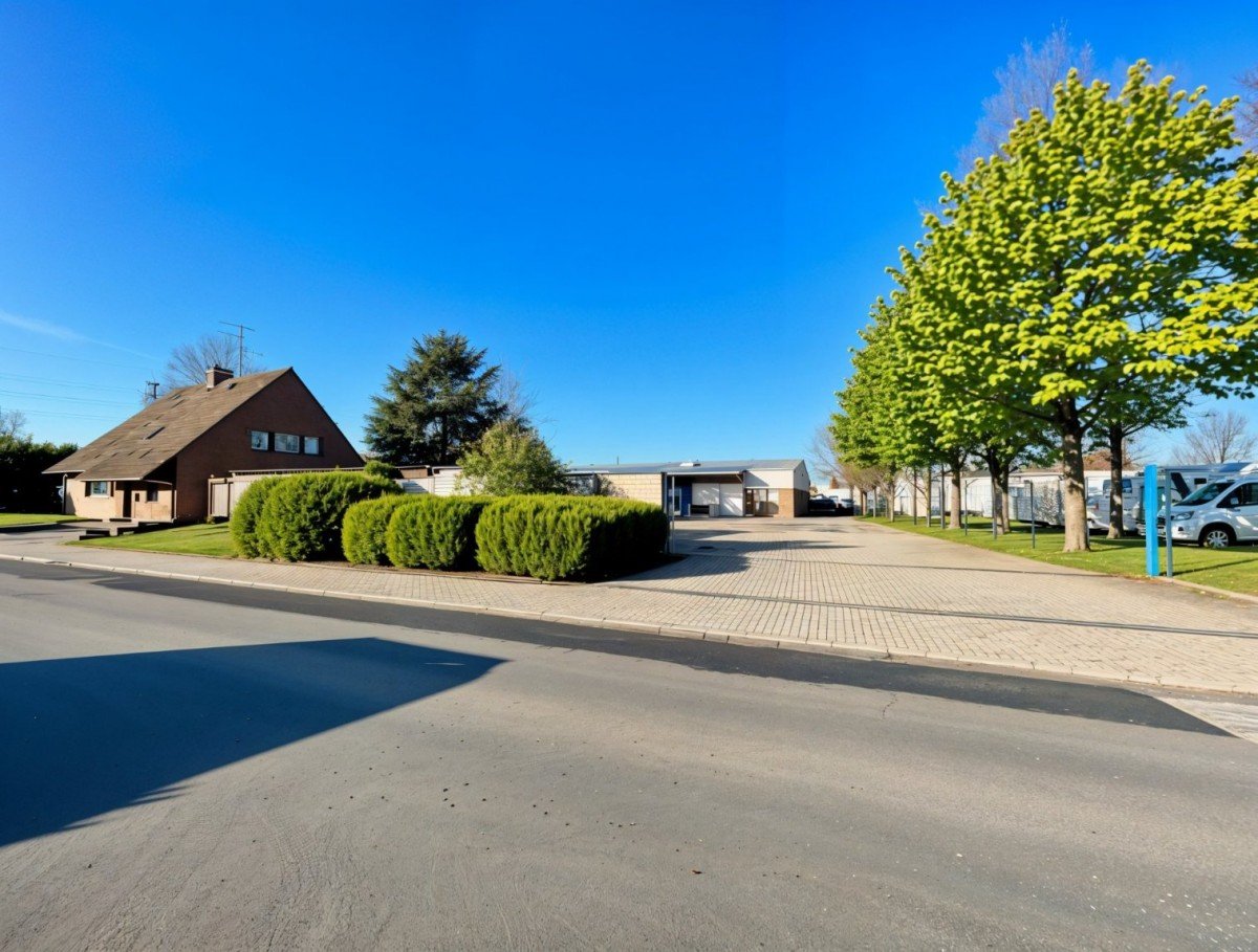 Halle Grevenbroich Gewerbe Gebiet